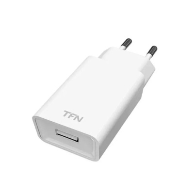 Сетевое зарядное устройство TFN USB 1A (TFN-WC1U1AWH) White