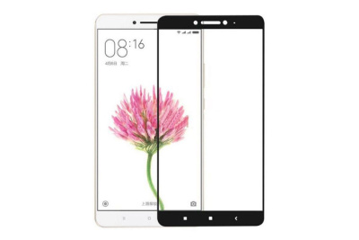 Защитное стекло 2D Xiaomi Mi MAX 3, Черный